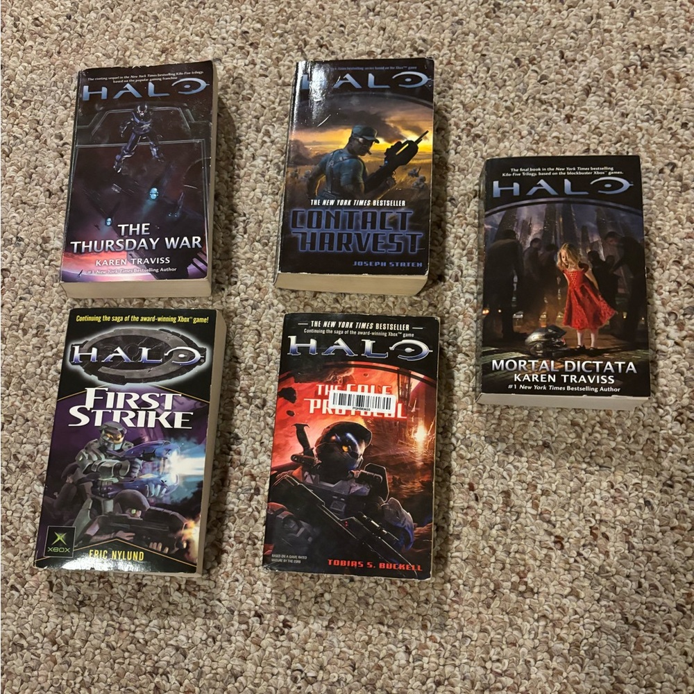 Halo Book Lot